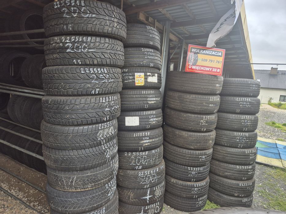 Opony Letnie/Zimowe/Całoroczne 225/55/18 Nowe/Używane