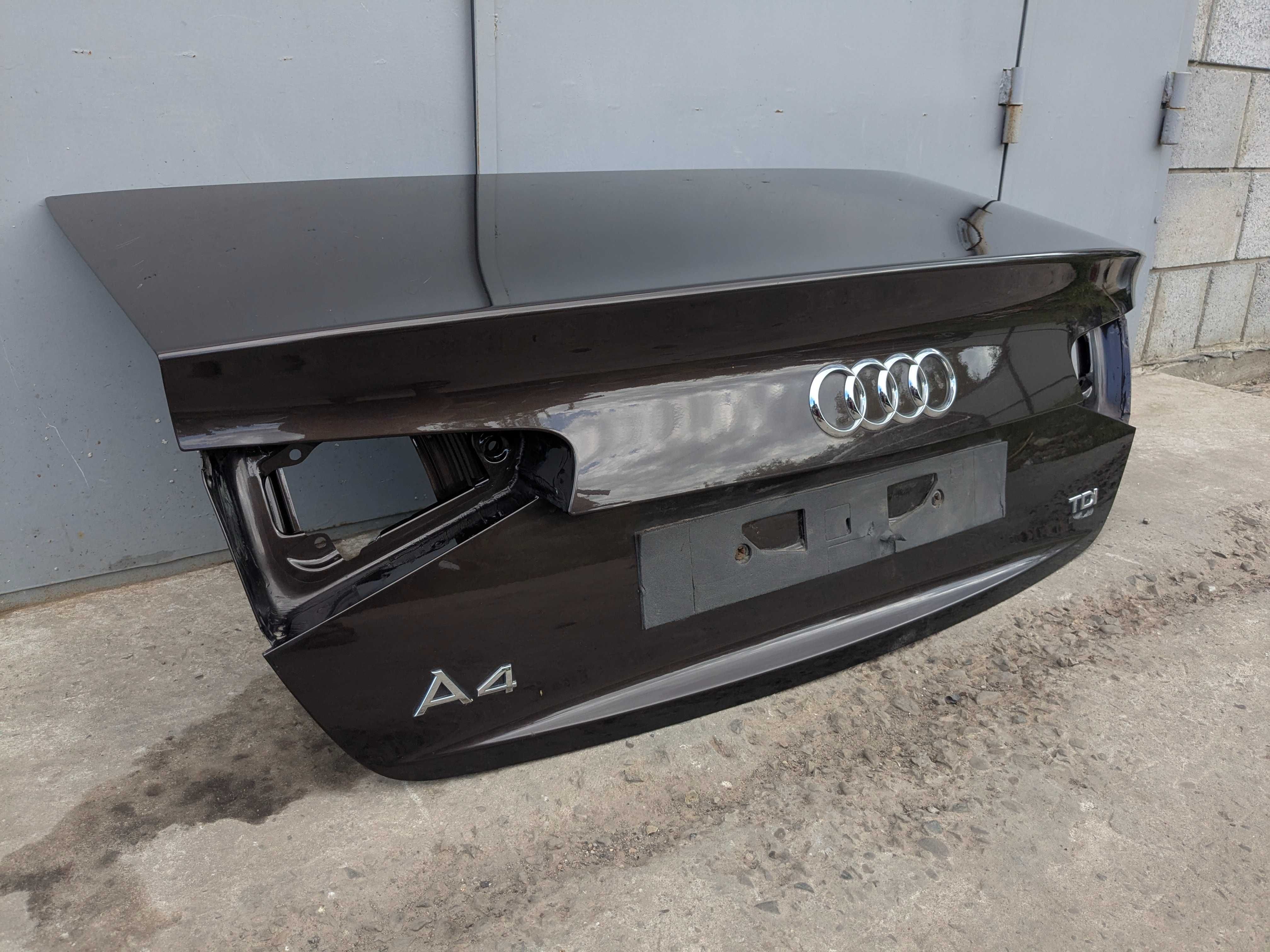 Кришка Багажника Audi A4 B8 12-16р. Рестайлинг LZ8W Ауді А4Б8 Оригинал