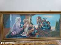 Obraz z motywem religijnym 130x62