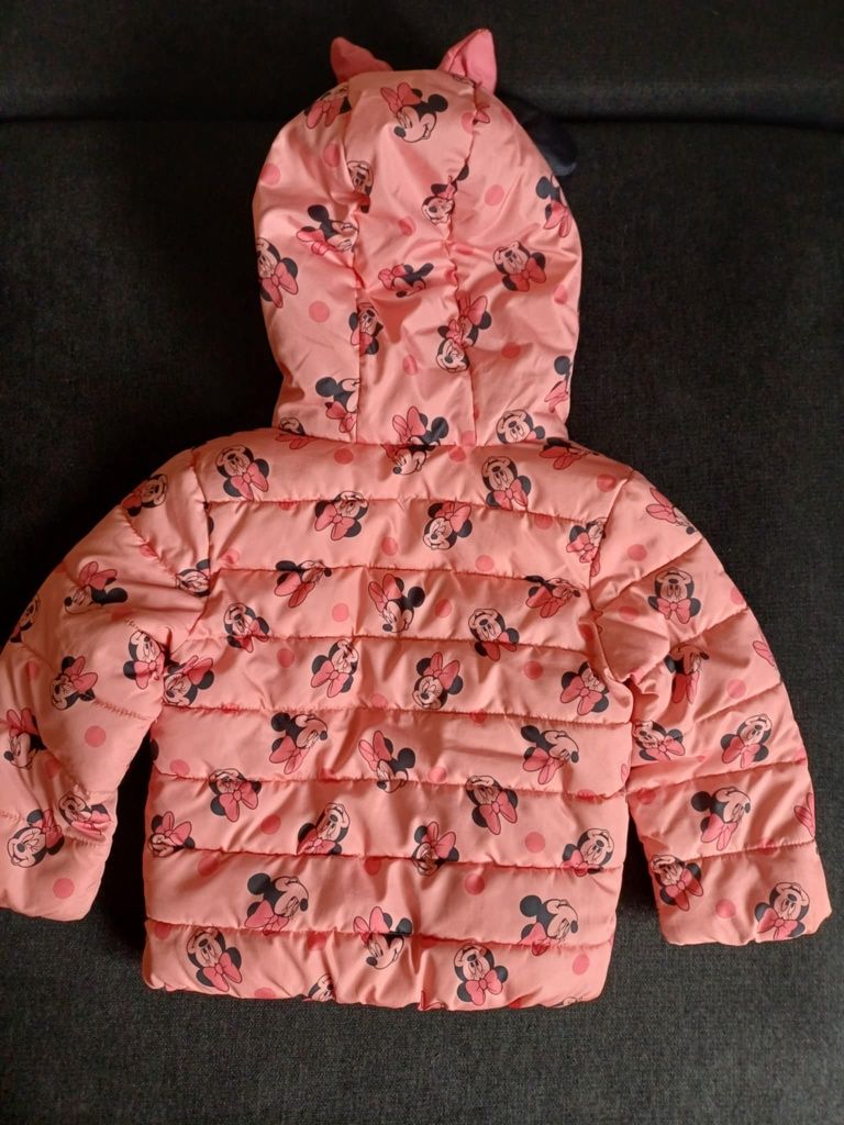 Kurtka dziewczęca myszka Minnie r.86