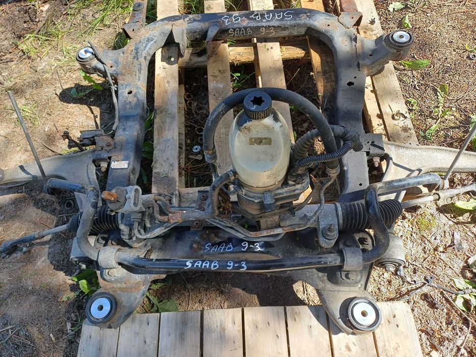 SANKI PRZÓD SAAB 9-3 II 1.9 TiD Ława Trawers Zawieszenie Przednie