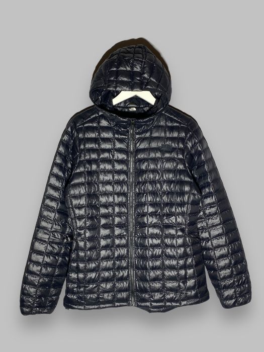 Оригінальний жіночий чорний мікропуховик The North Face