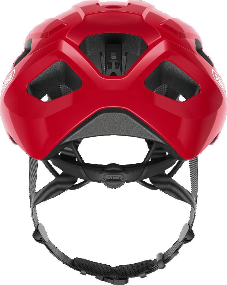 ABUS MACATOR Kask Rowerowy Rozmiar L / 58-62 RED