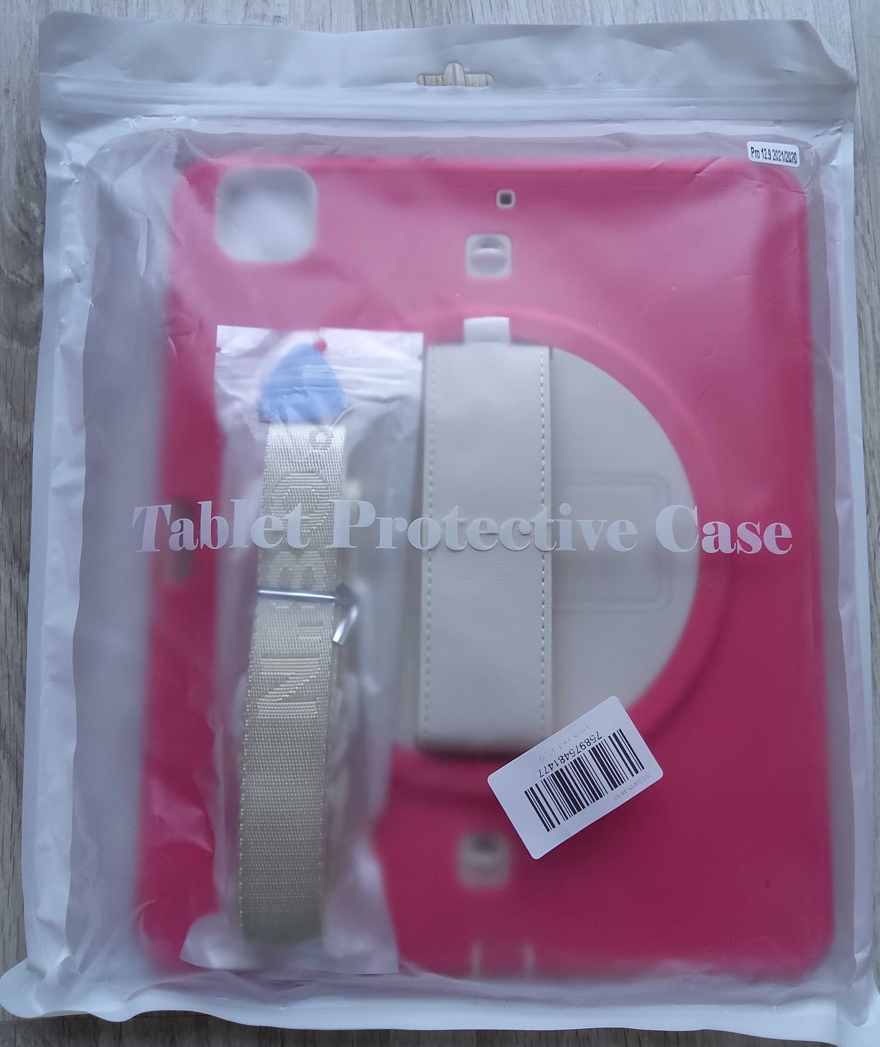 Pancerne etui case obudowa do iPad Pro 12,9 cali 2021/2020 różowe