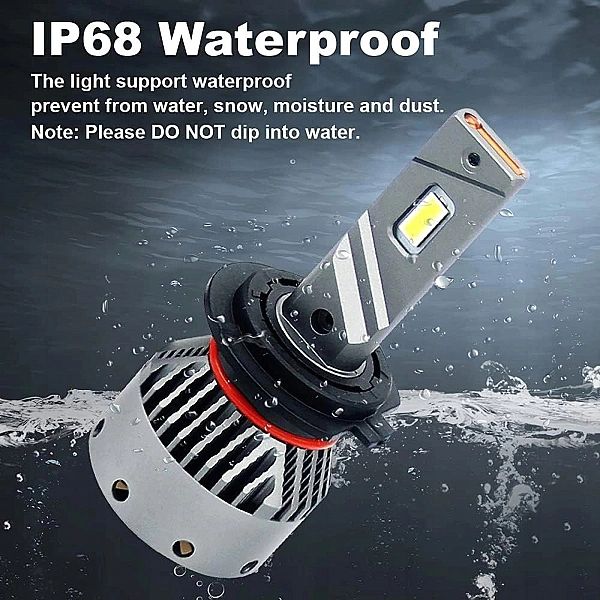 Żarówki Samochodowe H7 LED Canbus 100 W 16000Lm 6000K IP68 Xenon White