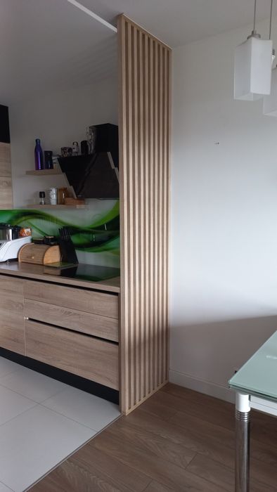 Ścianka lamelowe, ażurowa. Przepierzenie