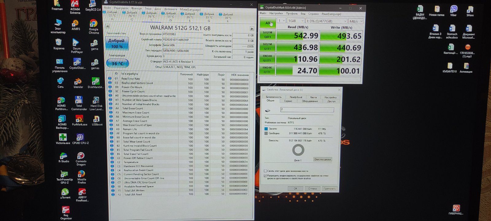 Xraydisk Sata3 _M.2 SSD_480, 512Pro