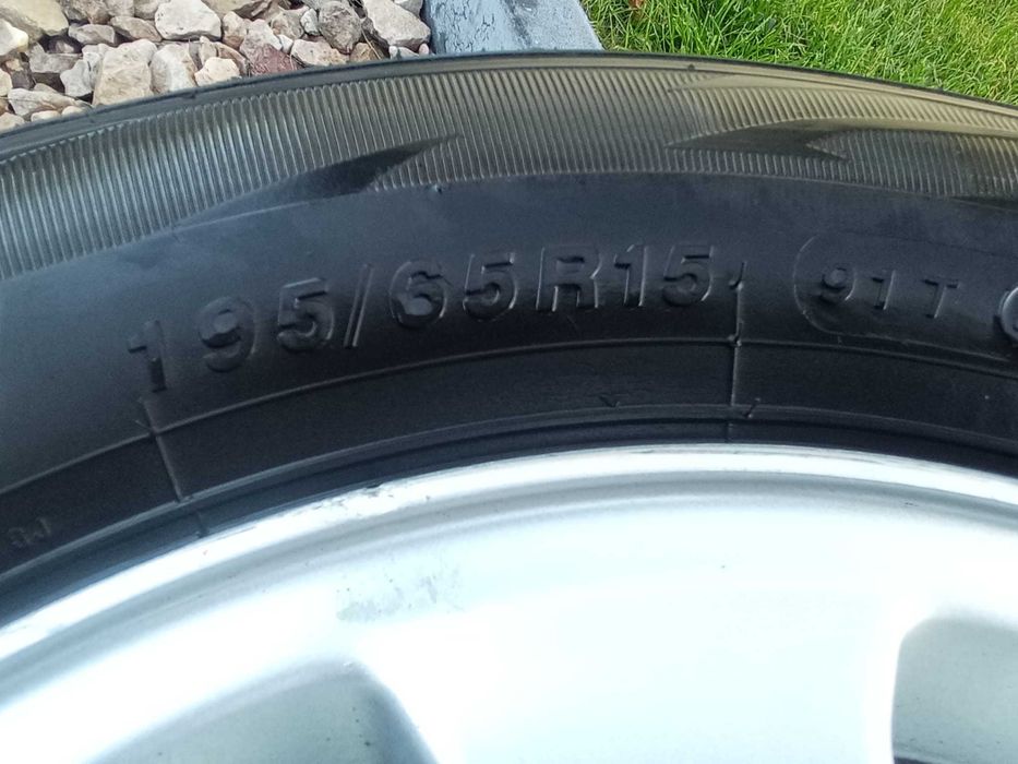 Alufelgi, felgi aluminiowe 15'' 6J ET43 5x110 oryginalne Opel GM 4 szt