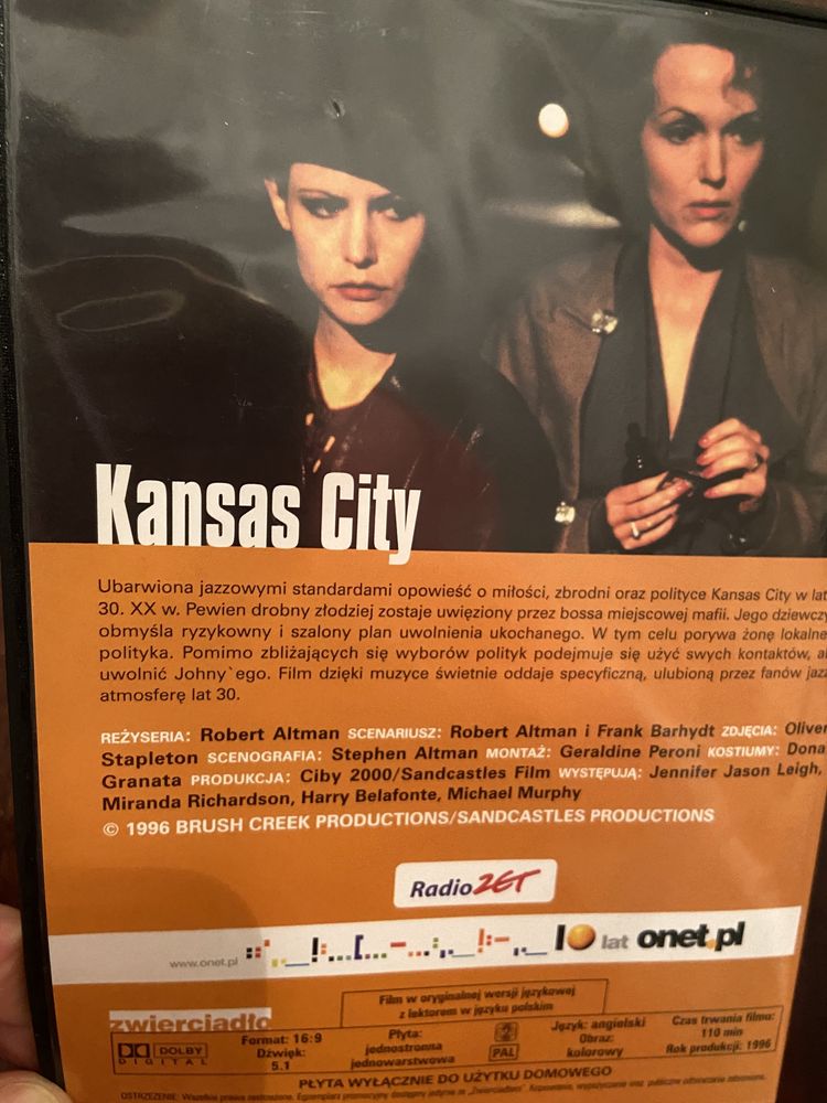 Film na DVD. „Kansas City”