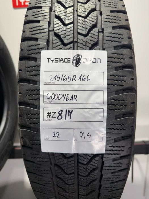 Opony Zimowe 215/65/16C GoodYear UltraGrip #Z817