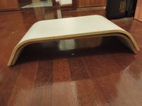 Suporte de monitor, altura fixa, branco IKEA