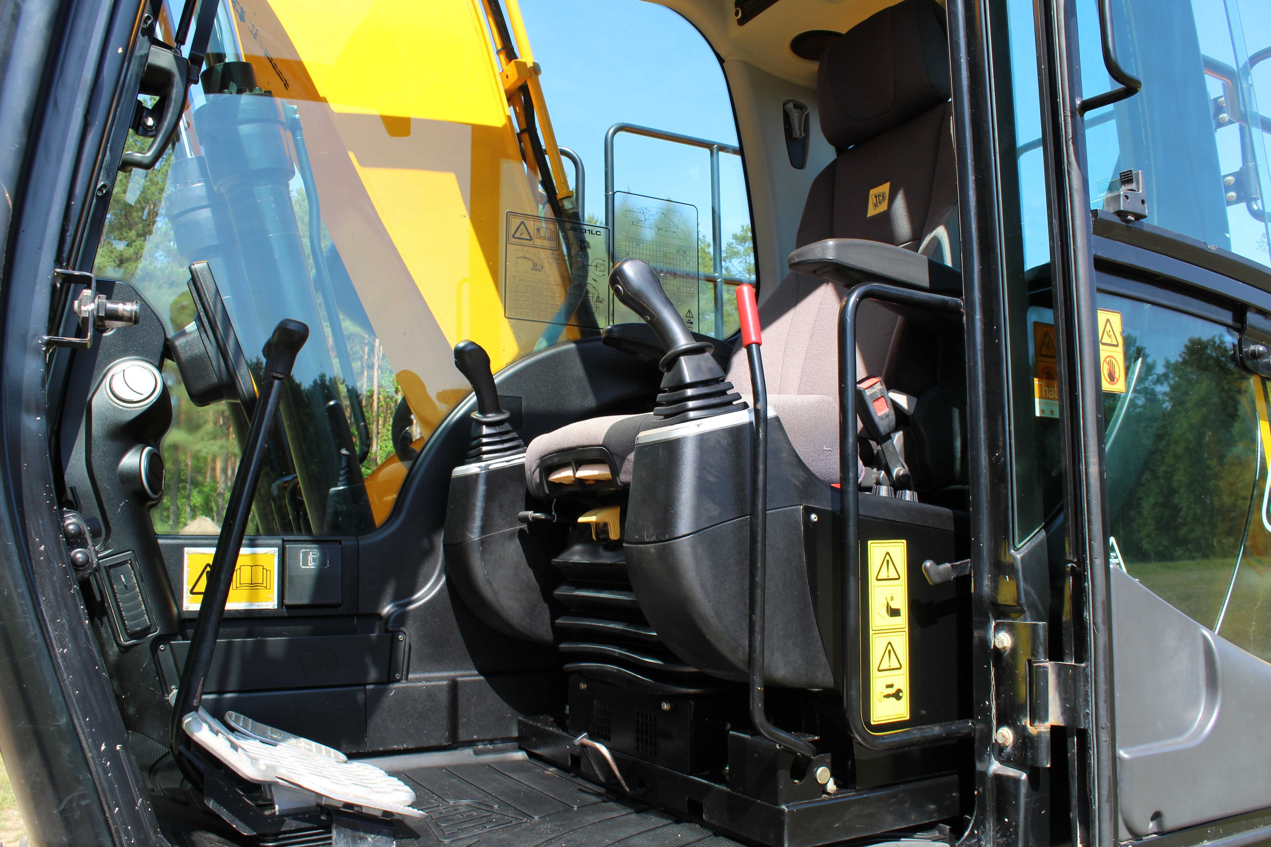 Koparka gąsienicowa JCB JS 131/130 LC+/5513mth/2018r.