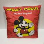 Almofada Disney Mickey Mouse Lados Diferentes Vermelho e Cinza 38cm