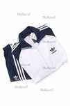 80е Adidas «теннис» (белый) Спортивный костюм Австрия эластик классика