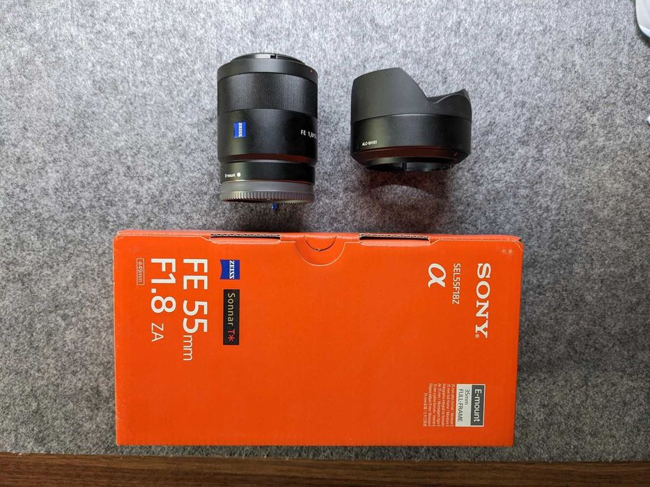 Объектив Sony FE 55mm f/1.8 ZA Sonnar T* (SEL55F18Z)