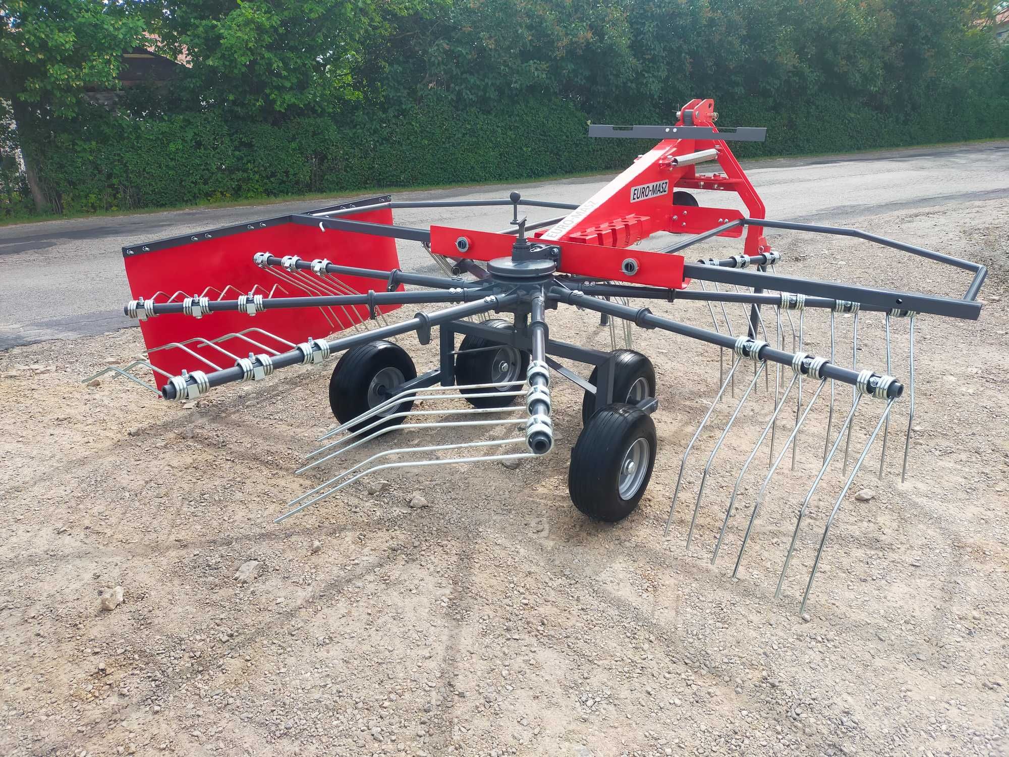 ZGRABIARKA karuzelowa *tandem *3,5m *wom *szerokie koła EURO-MASZ !!