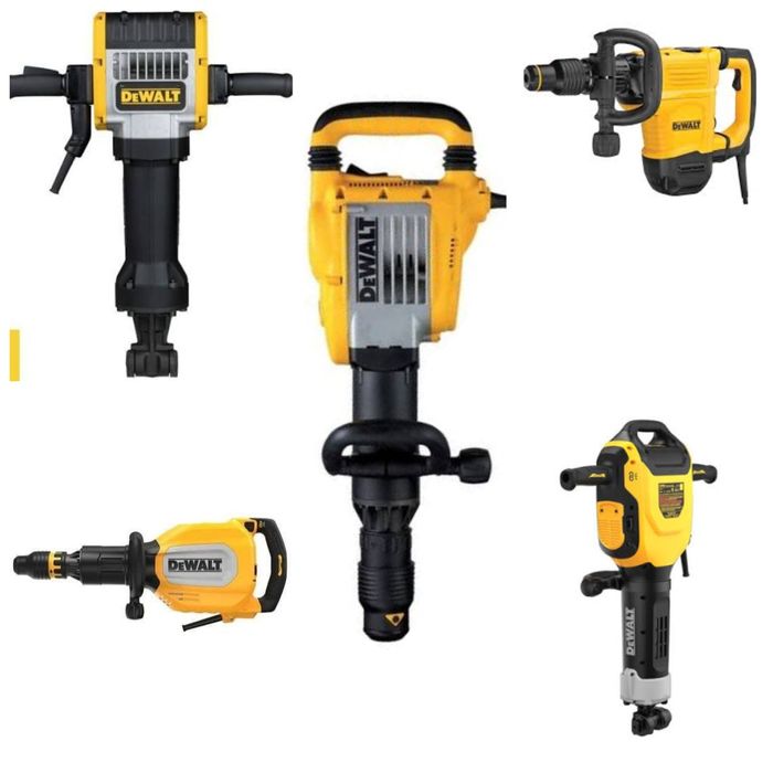 Прокат відбійних молотків та префераторів DEWALT