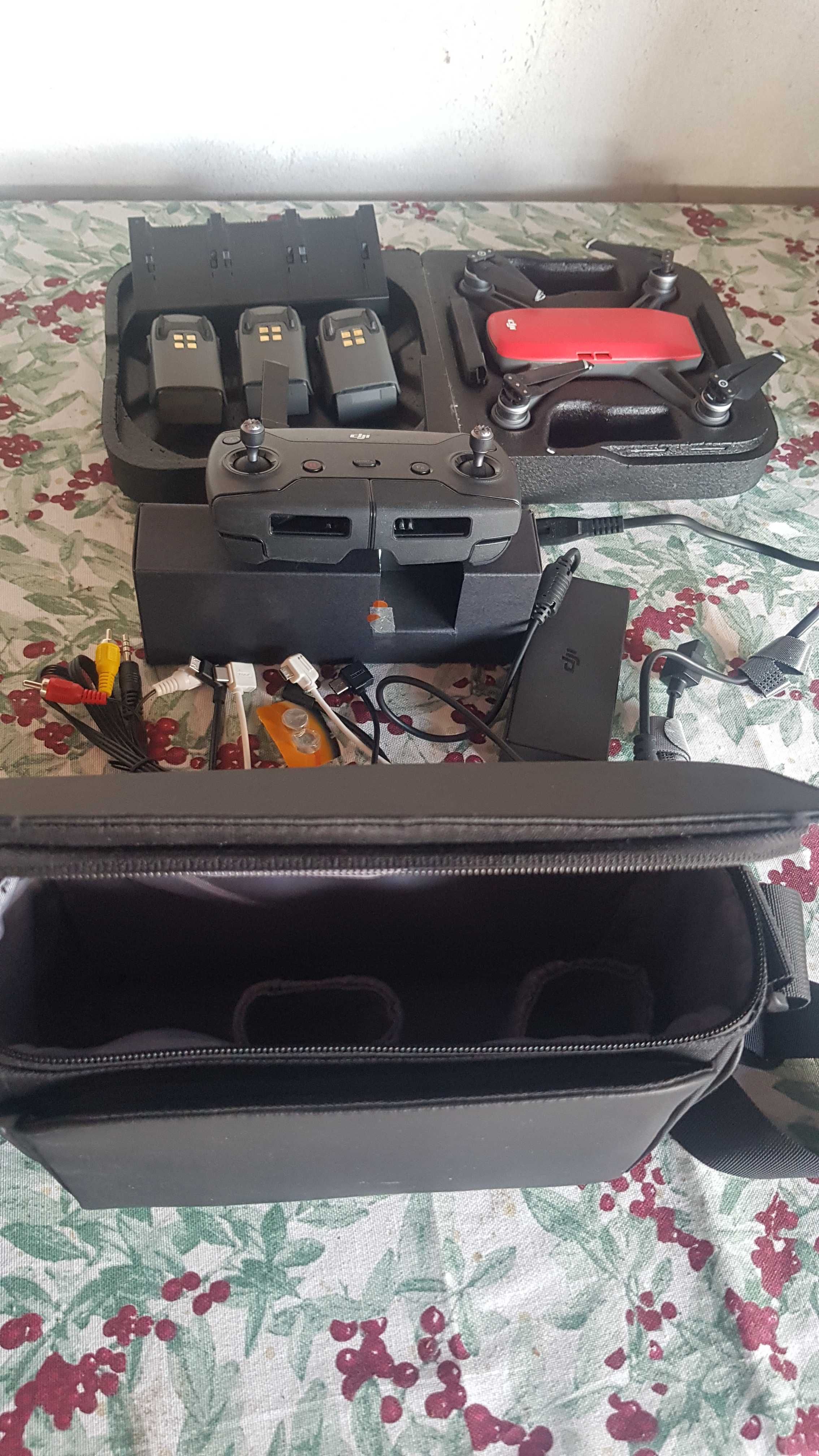 Drone DJI Spark com extras como novo