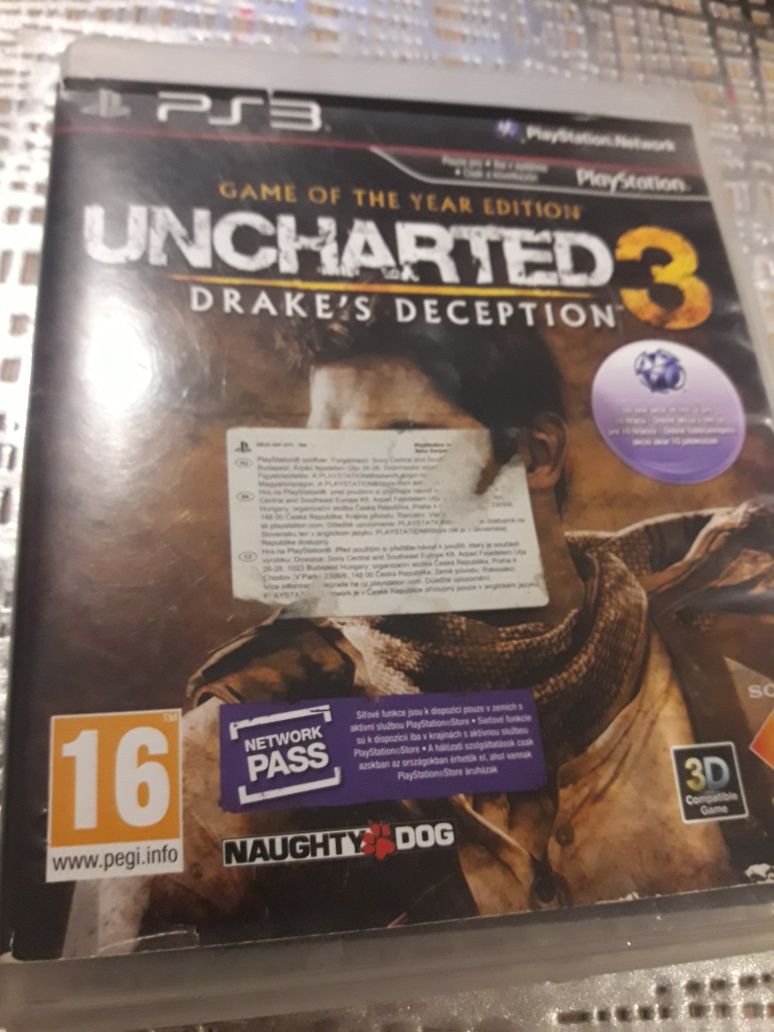 Uncharted 3 na ps3