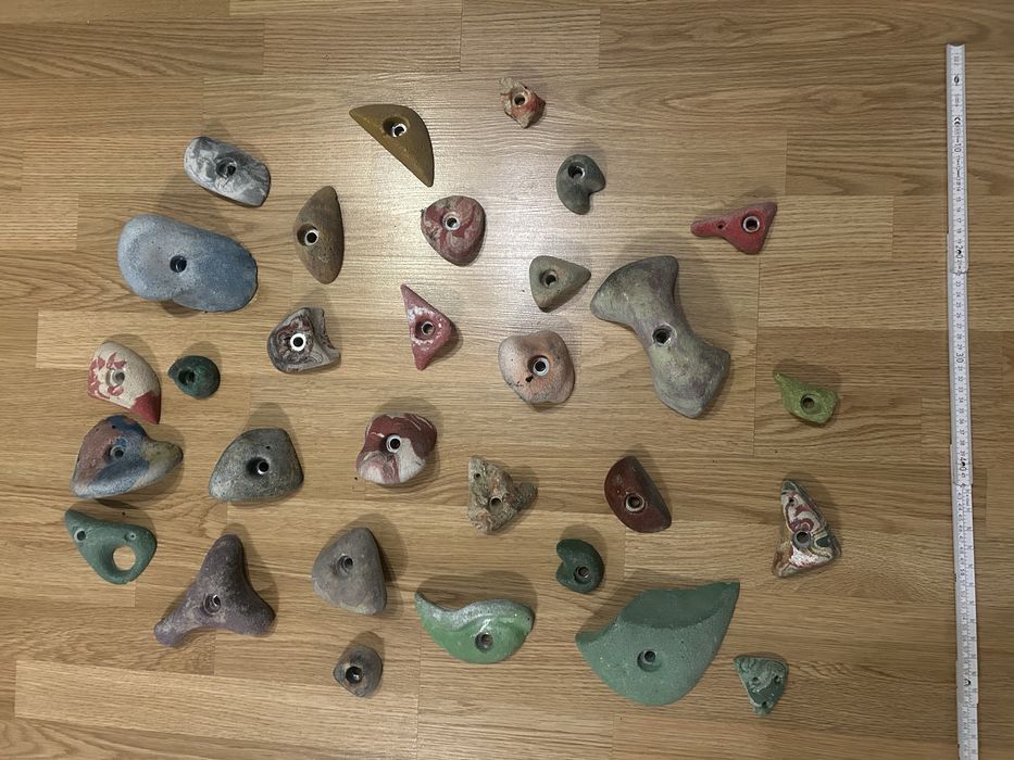 Chwyty wspinaczkowe 30 szt