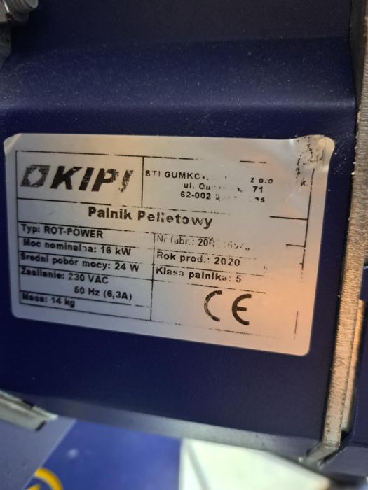 Palnik marki KIPI 16 KW