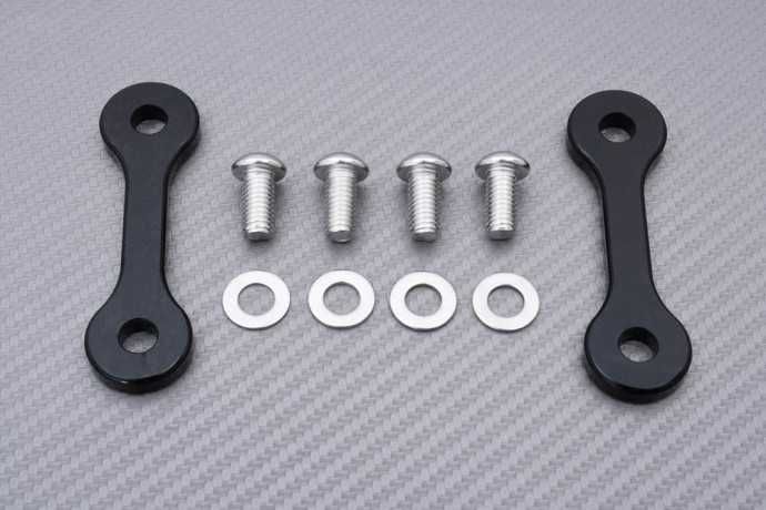 Passenger footrest Block off plates YAMAHA MT07 MT09 MT10 FZ1 R6 R1