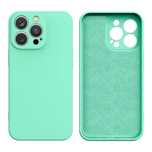 Silicone Etui iPhone 13 Pro Max silikonowy miętowozielone