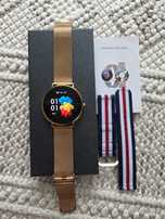 Smartwatch damski Złoty, amoled
