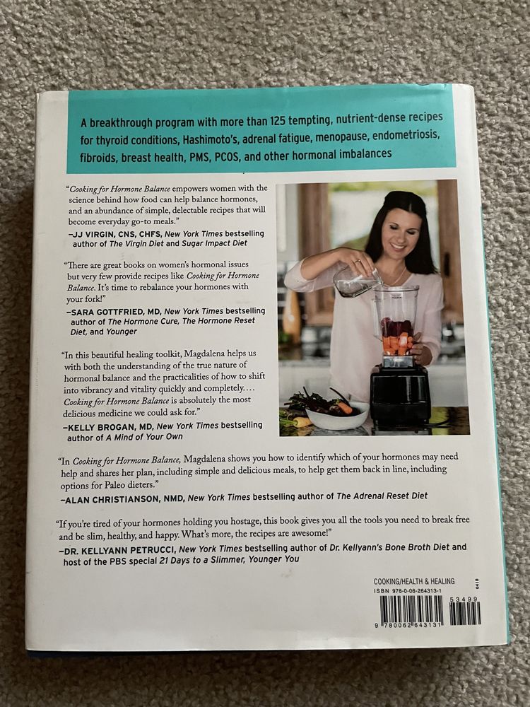 Livro Cooking for hormone balance