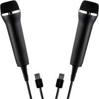 2x Nowe Mikrofony SINGSTAR Karaoke Lets Sing USB PS5 PS4 Xbox One