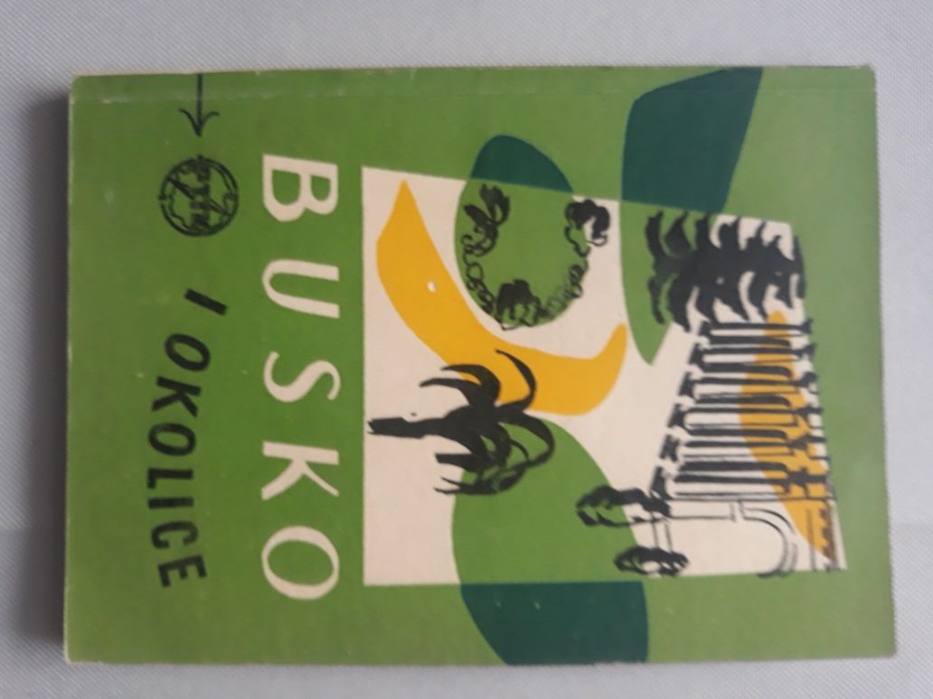 BUSKO i okolice oraz szlak Nidy 1960 Zwolski PTTK Kielce