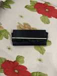 Czarna kopertówka ze sznurkiem/ Black clutch bag with string