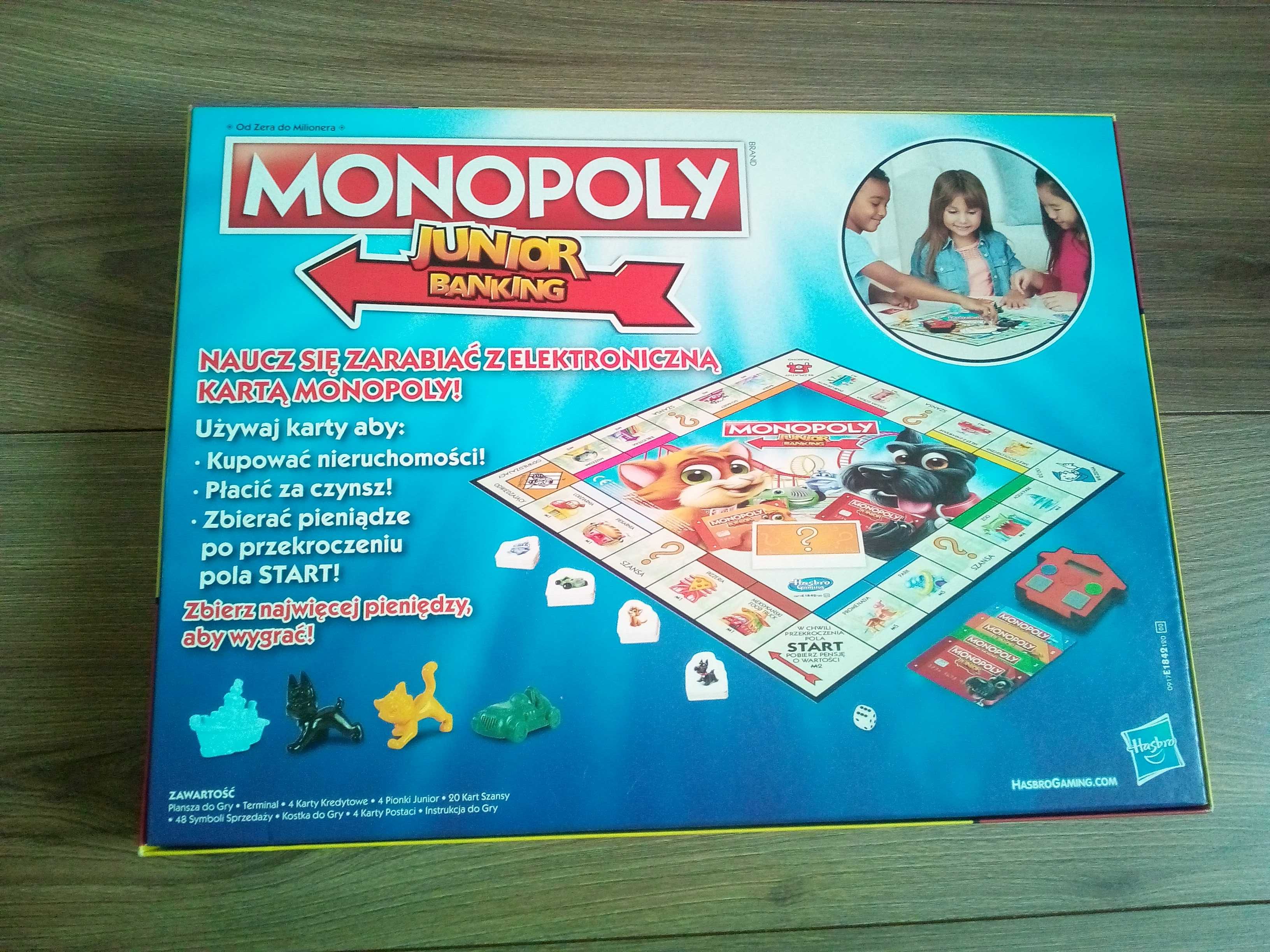 Gra planszowa Monopoly Junior Banking