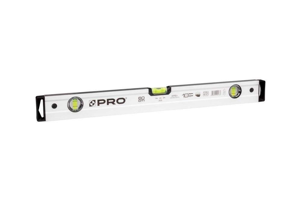 Poziomnica PRO800  60cm, Dwustronnie Frezowana, Libella 2% Spadku