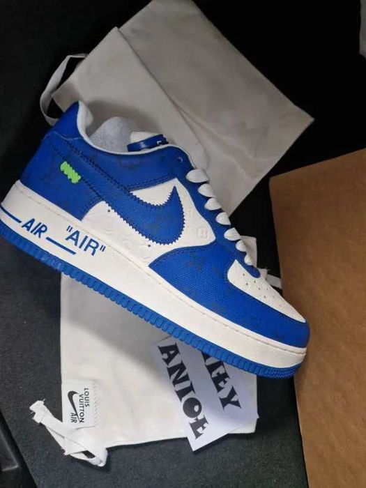 Louis Vuitton Nike Air Force 1 Low buty męskie rozmiar 43 nowe