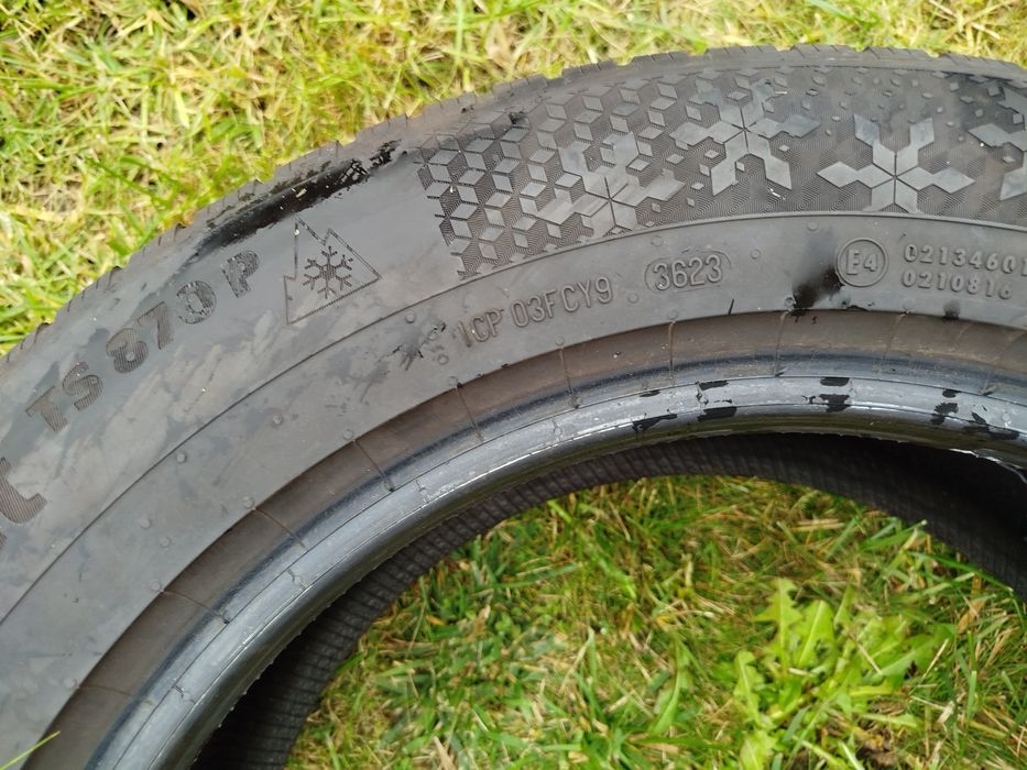 Opony zimowe Continental 225/60/17 z 2023