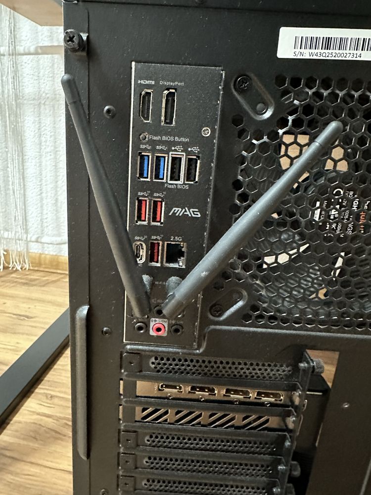 Komputer Intel i5-13600KF MSI Z690 Wifi 32gbRAM