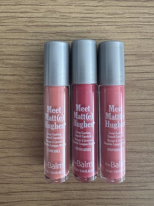 3 matowe pomadki theBalm