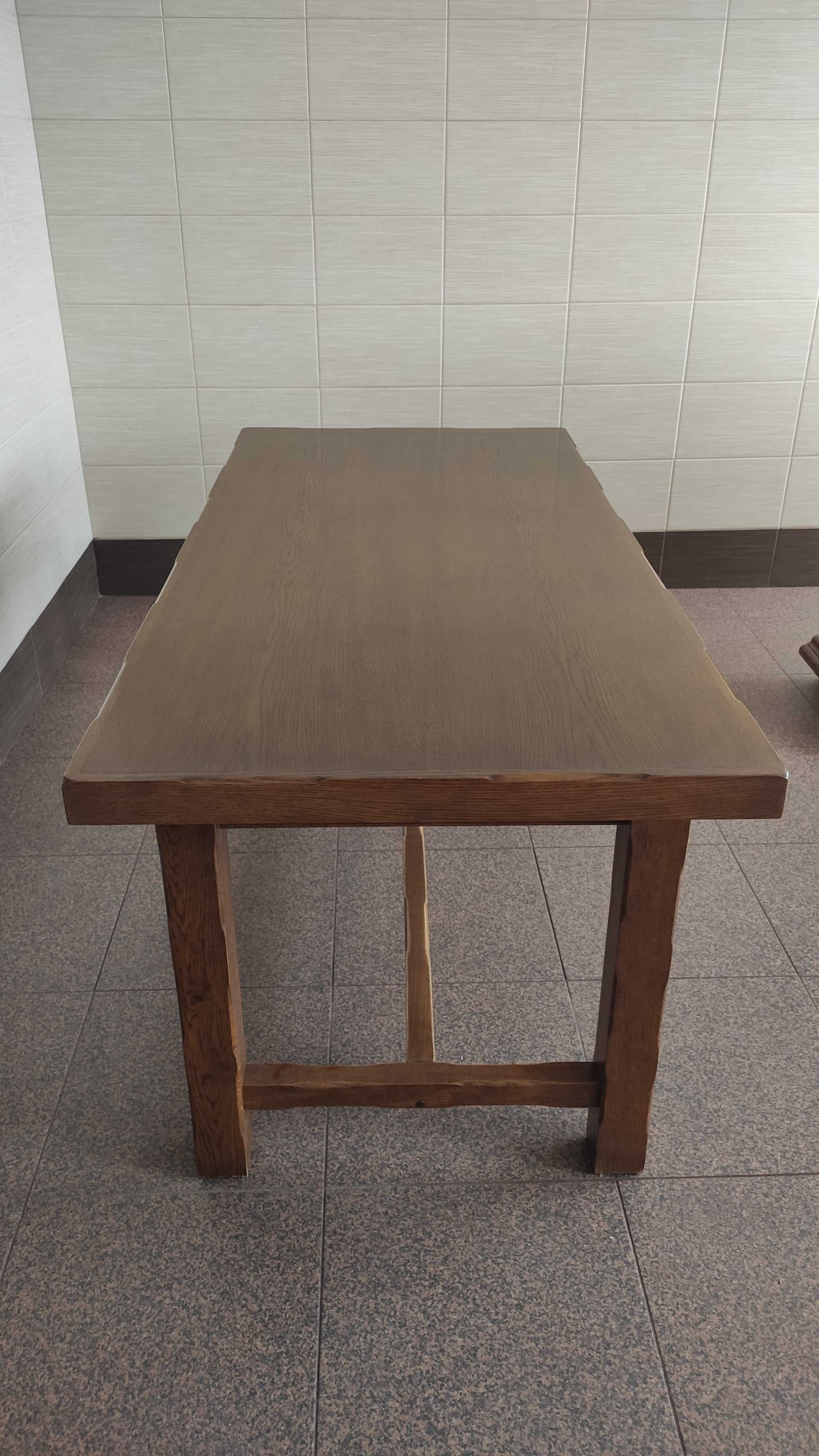 stół drewniany z szufladą "Campanile"