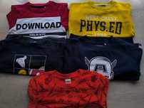 PAKA 4 bluzy i t-shirt w rozm. 122
