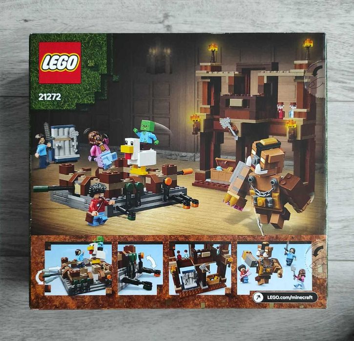 LEGO 21272 Minecraft Ring w Leśnym dworze