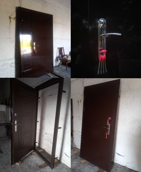 Двери входные, дверь железная, двері вхідні.