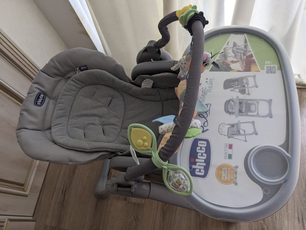 Chicco Magic Relax стульчик для кормления и сна 0+