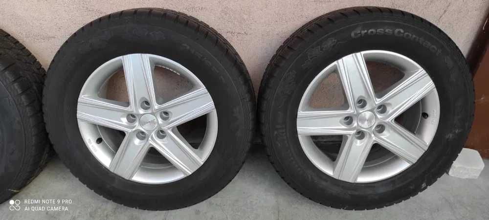 Koła aluminiowe ALUETT 16'' 5x112 opony 215/65/16 AUDI SEAT SKODA B46