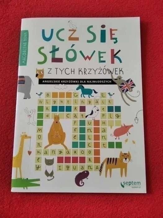 Angielskie krzyżówki dla najmłodszych Ucz się słówek