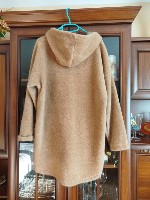 Kurtka damska alpaka brązowa