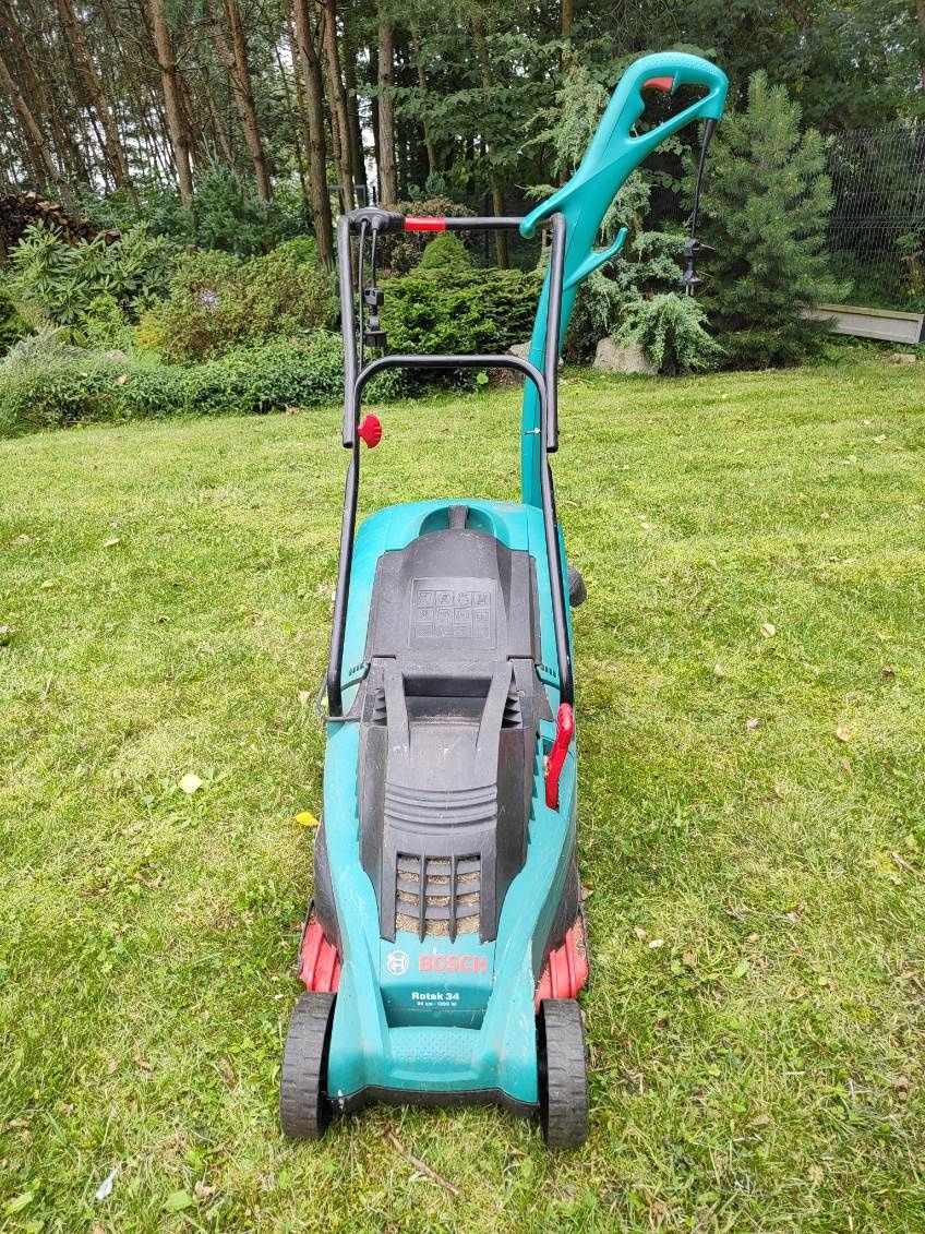 !ZESTAW! kosiarka Boch Rotak 34 + podkaszarka Boch easytrim