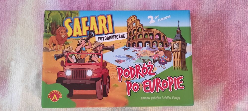 gra "Fotograficzne safari" "Podróż po Europie"