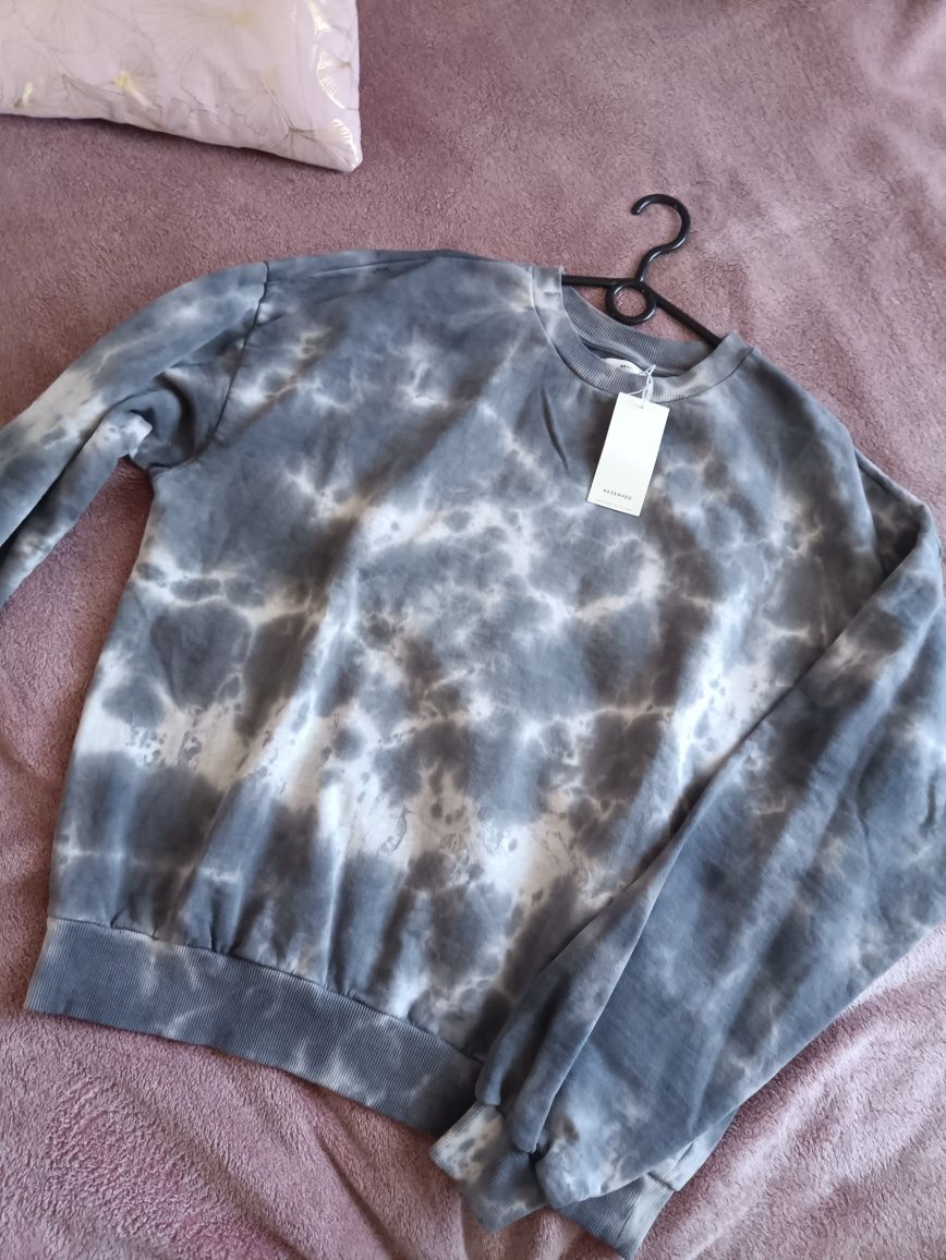 Reserved 40/42 L XL bluza bez kaptura tie dye