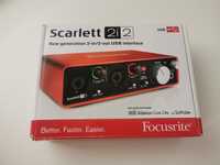 Focusrite 2i2 2 generacji Interface Audio